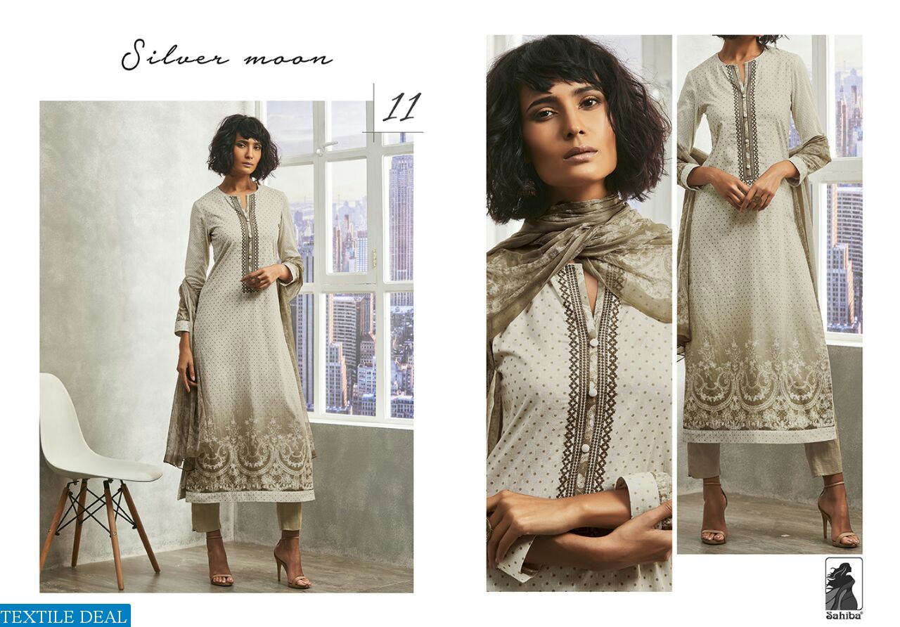 Sahiba Silver moon Wholesale luxury indian Dresses